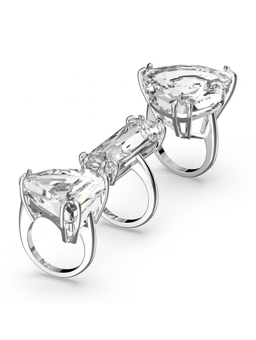 סט 3 טבעות מבית SWAROVSKI סדרה MESMERA דגם 5610386 מידה 58