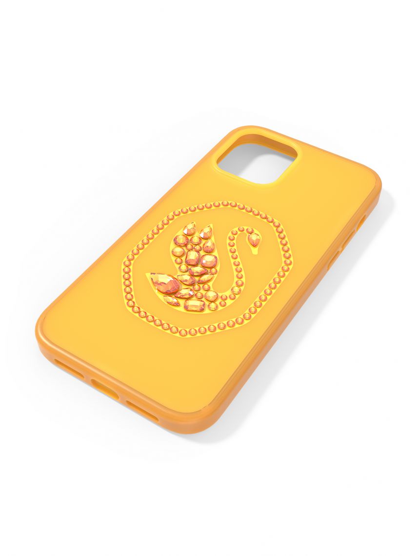 כיסוי לנייד בצבע צהוב מבית SWAROVSKI Collection III עבור iPhone 12 PRO MAX דגם 5625625