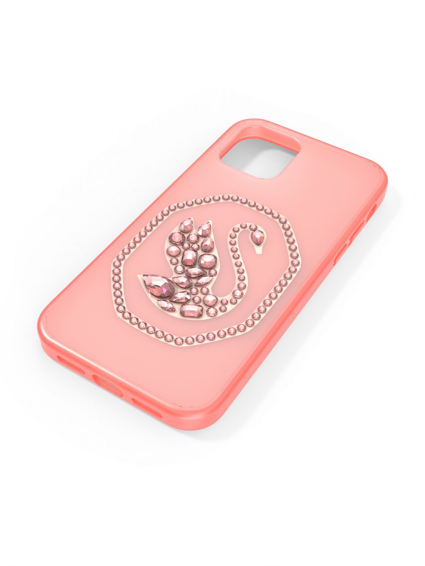 כיסוי לנייד בצבע ורוד מבית SWAROVSKI Collection III עבור iPhone 12/12 PRO דגם 5625641