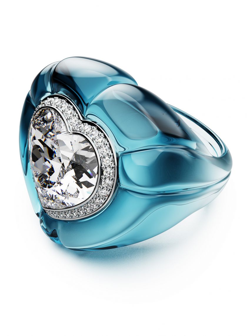 טבעת לאישה מבית SWAROVSKI קולקציית Dulcis דגם 5709967