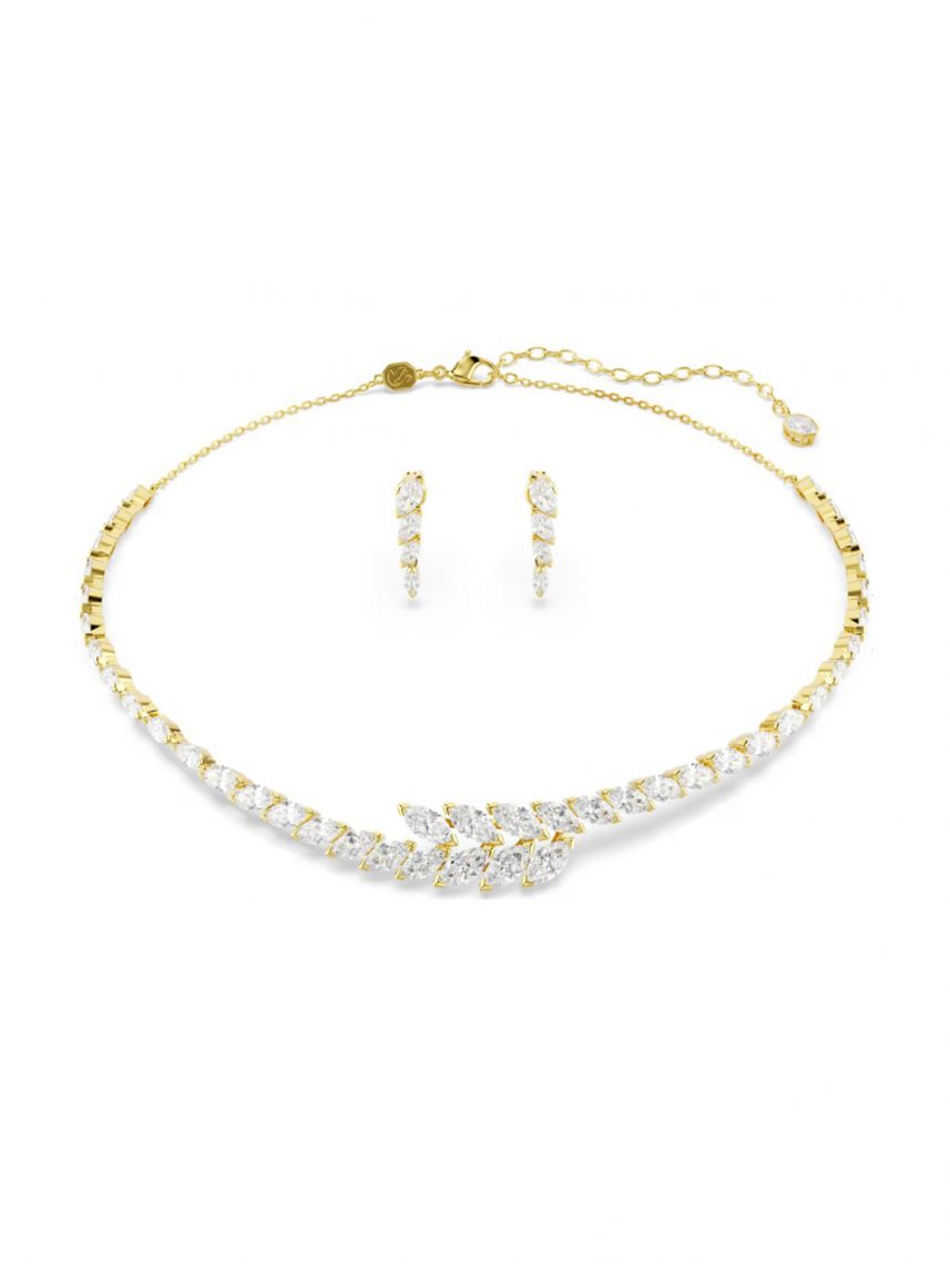סט שרשרת ועגילים מבית SWAROVSKI קולקציית Mesmera דגם 5764868