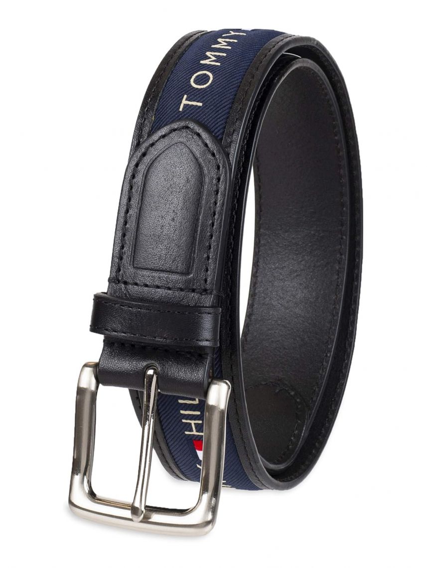 חגורת עור TOMMY HILFIGER דגם 11TL02X032-001