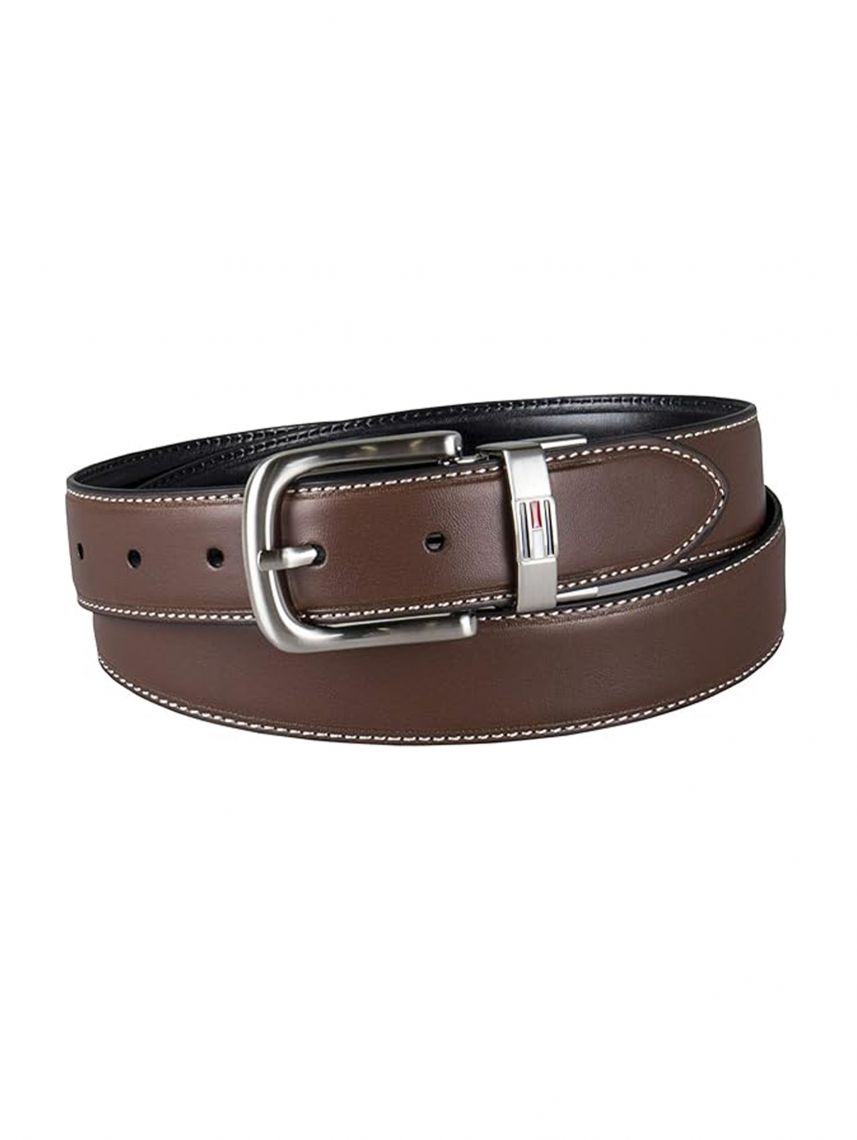 חגורת עור 2 TOMMY HILFIGER דגם 11TL08X014-206