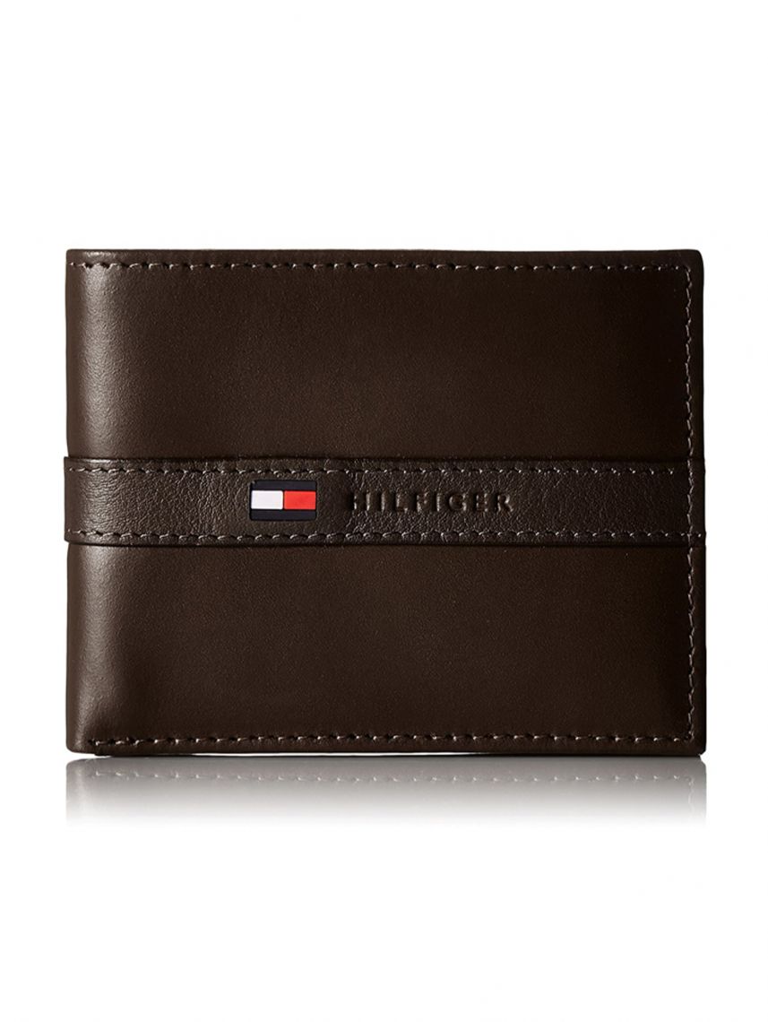 ארנק עור לגבר מבית TOMMY HILFIGER דגם 31TL22X062-200