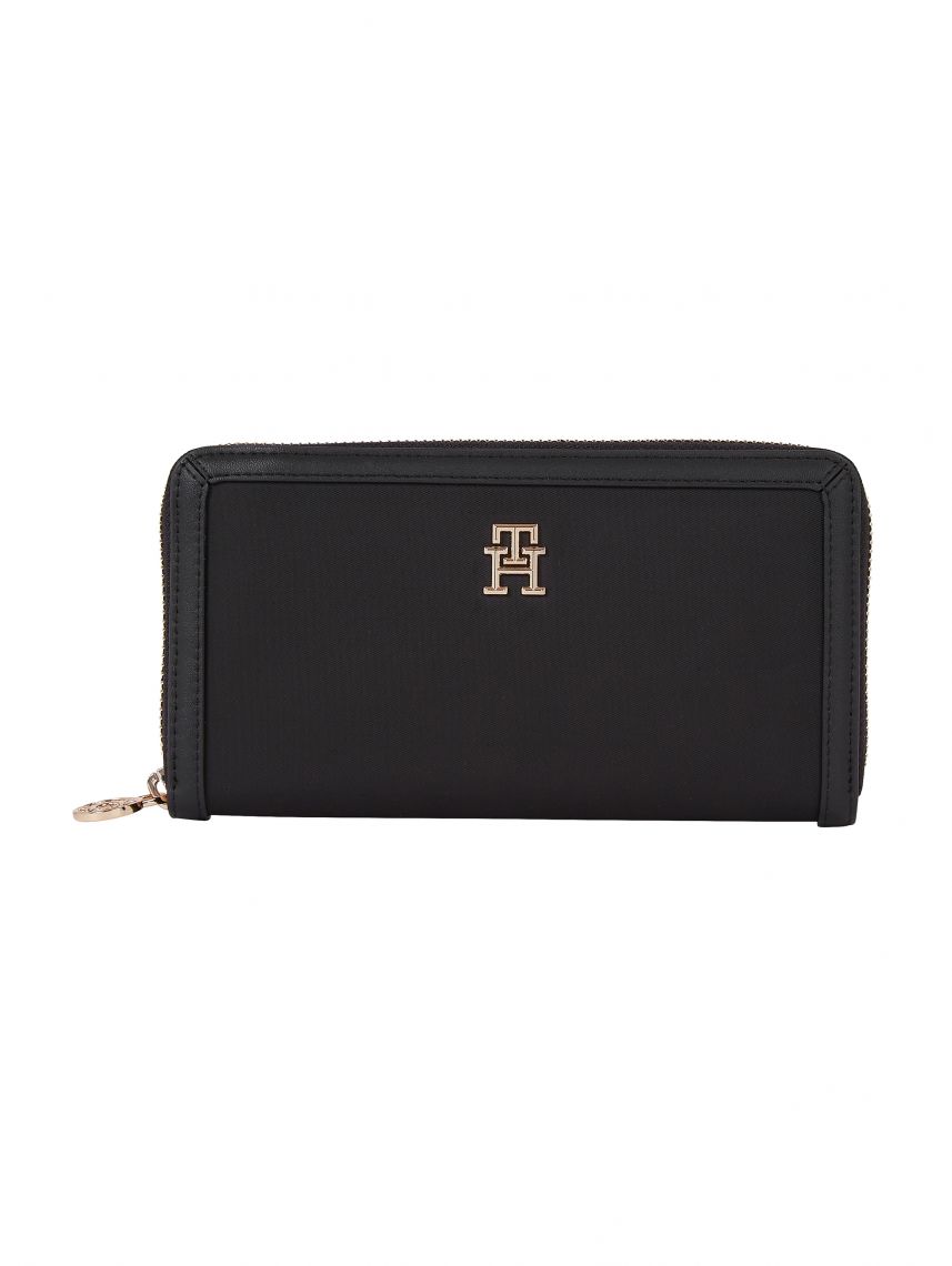 ארנק דמוי עור Tommy Hilfiger דגם AW0AW15749-BDS