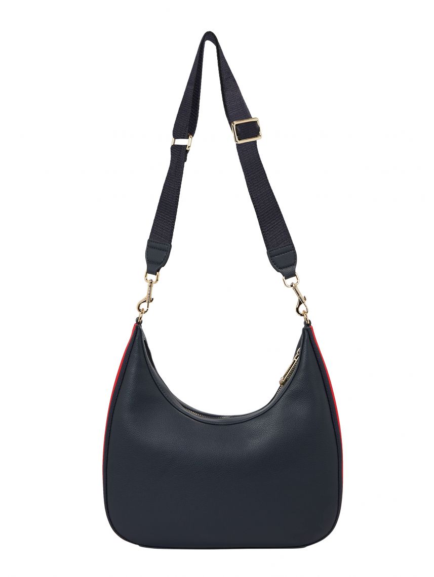 תיק צד דמוי עור לאישה מבית Tommy Hilfiger דגם AW0AW16088-DW6