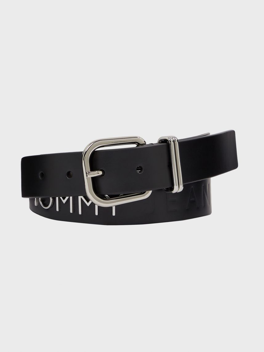 חגורת עור לאישה מבית TOMMY HILFIGER דגם AW0AW16255-BDS-75
