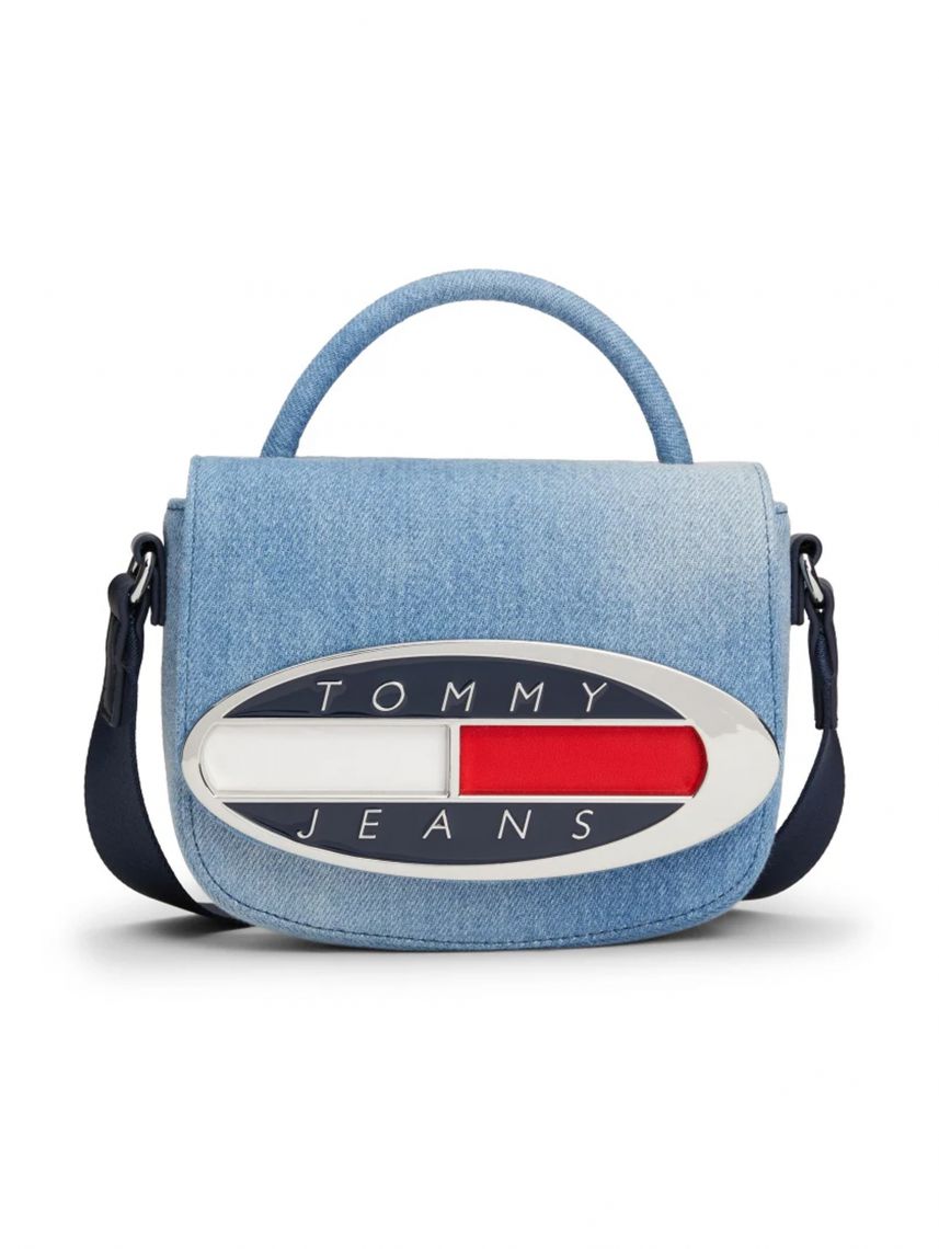 תיק ג’ינס לאישה מבית Tommy hilfiger דגם AW0AW16851-0GY