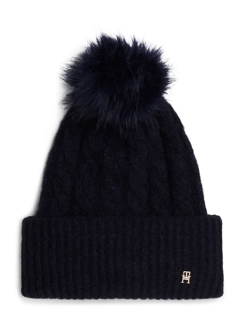 כובע צמר מבית TOMMY HILFIGER דגם AW0AW16989-DW6