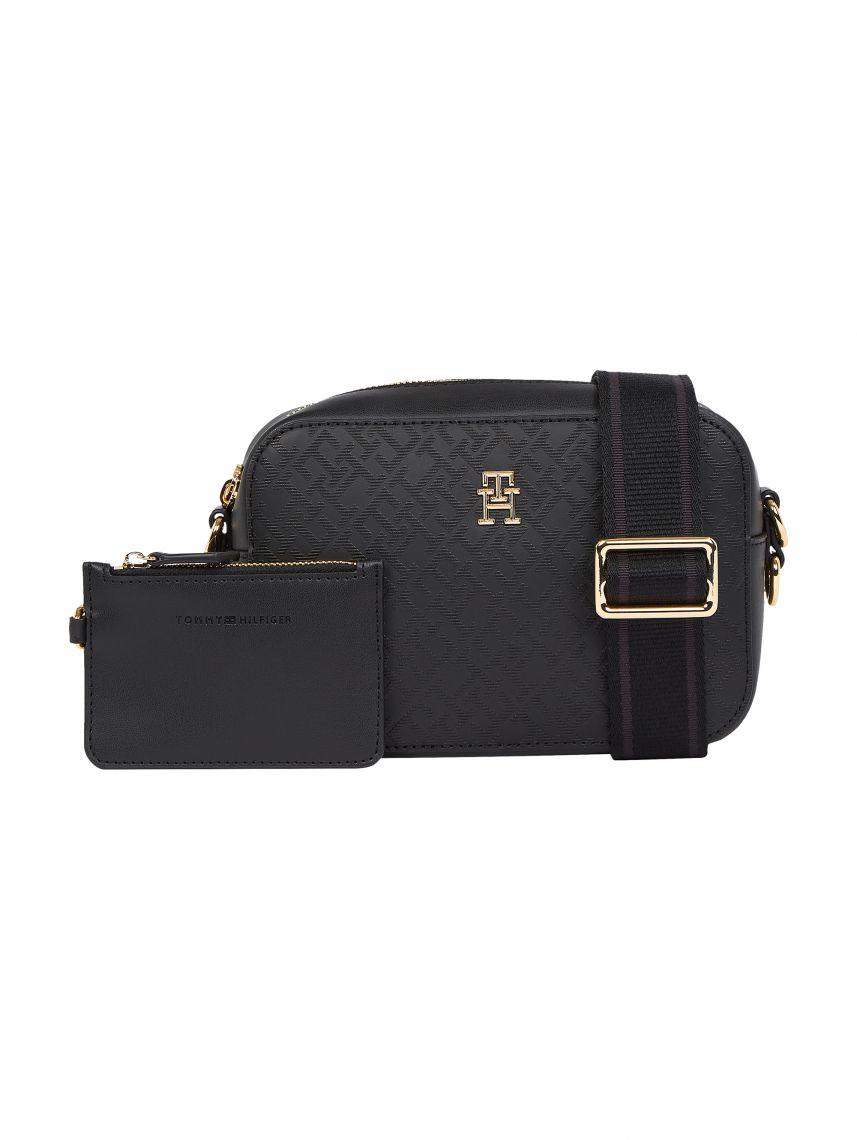תיק צד דמוי עור Tommy Hilfiger  דגם AW0AW17221-BDS