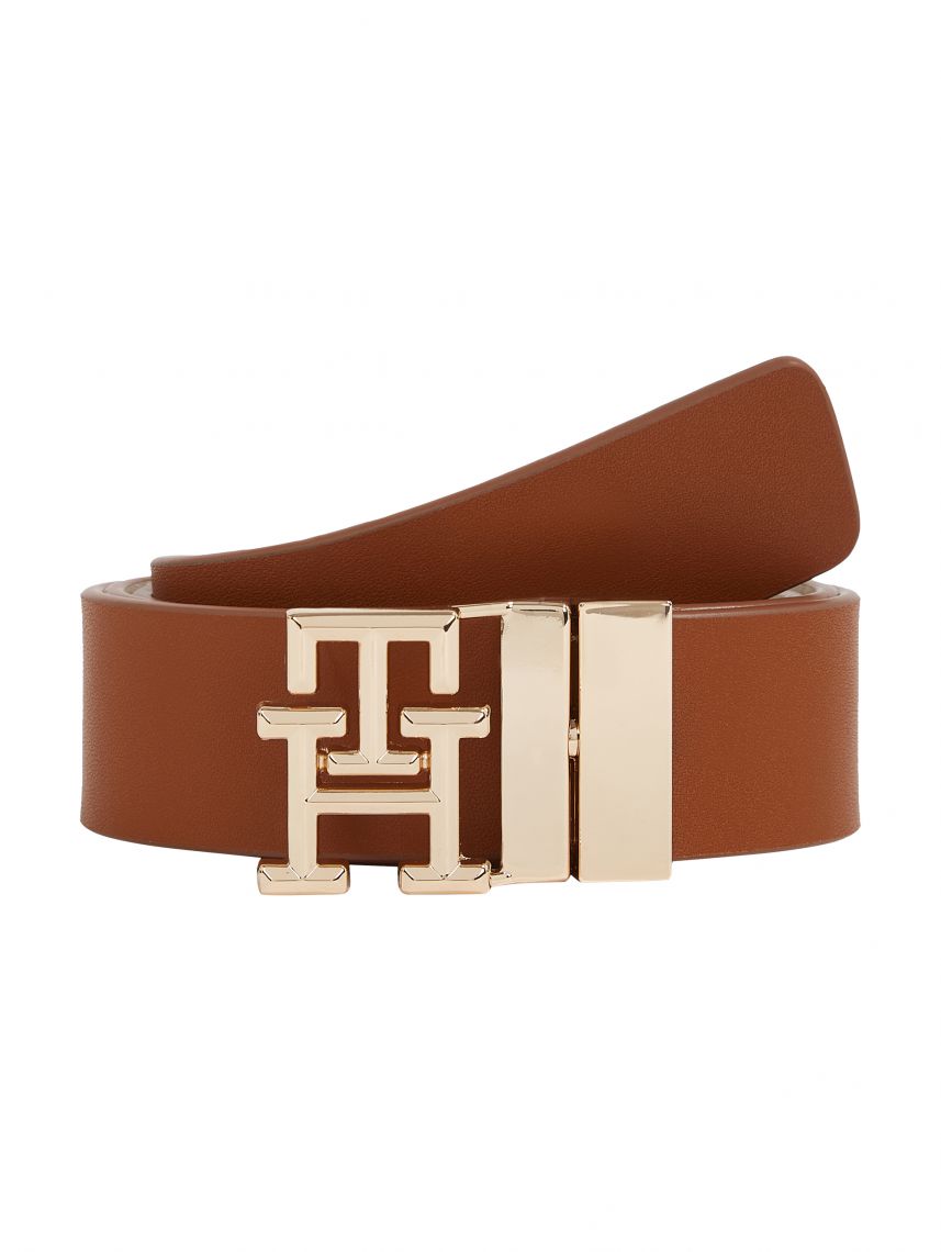 חגורת עור לאישה Tommy Hilfiger  דגם AW0AW17247-0HD