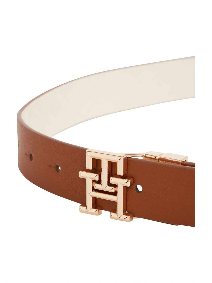 חגורת עור לאישה מבית Tommy Hilfiger  דגם AW0AW17247-0HD