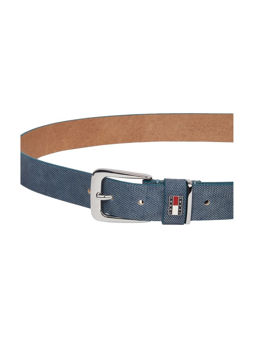 חגורת עור Tommy Hilfiger  דגם AW0AW17393-0GY