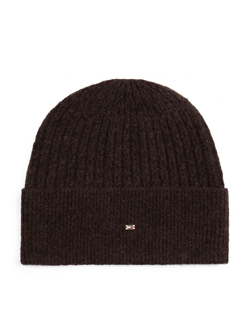 TH CABLE ENAMEL FLAG BEANIE