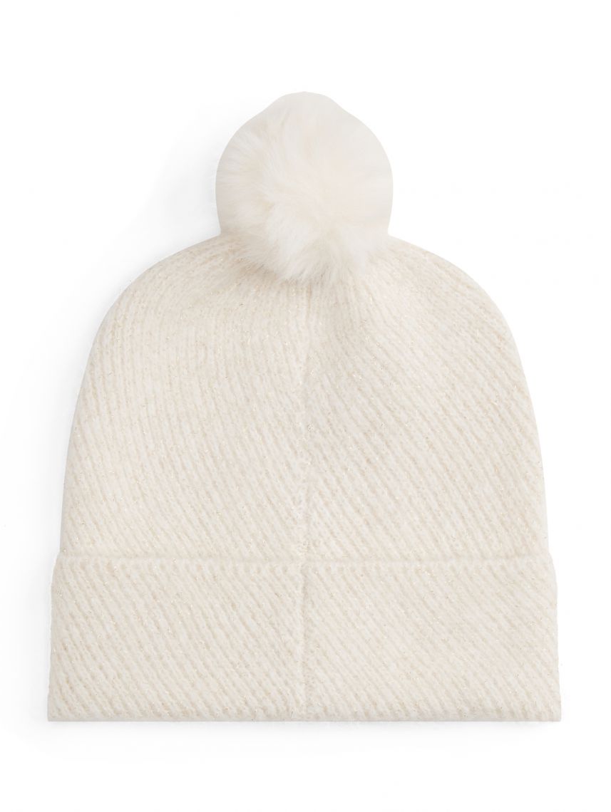 TH POM POM BEANIE LUREX