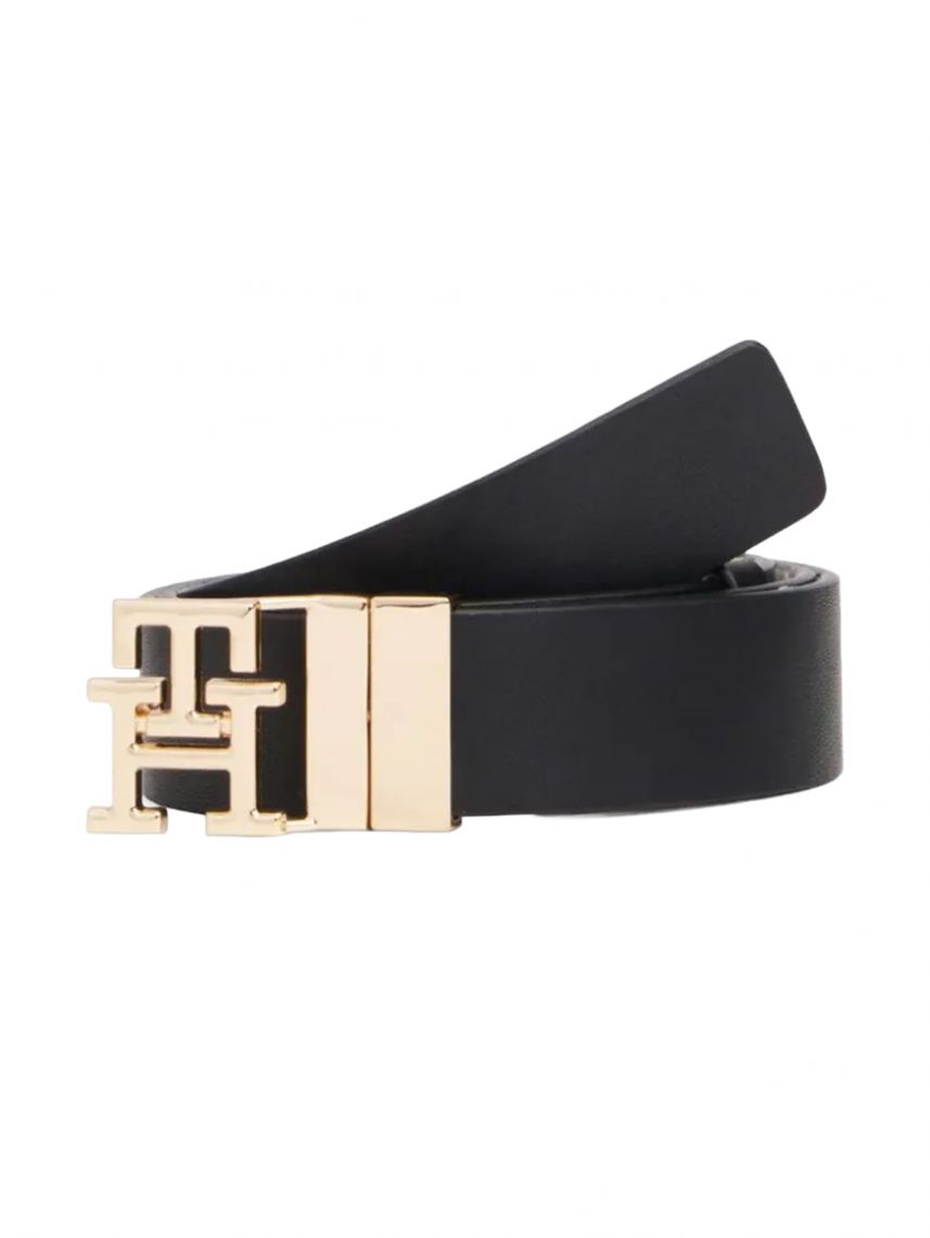 חגורה דמוי עור מבית TOMMY דגם TOM-AW0AW18019-BDS-80