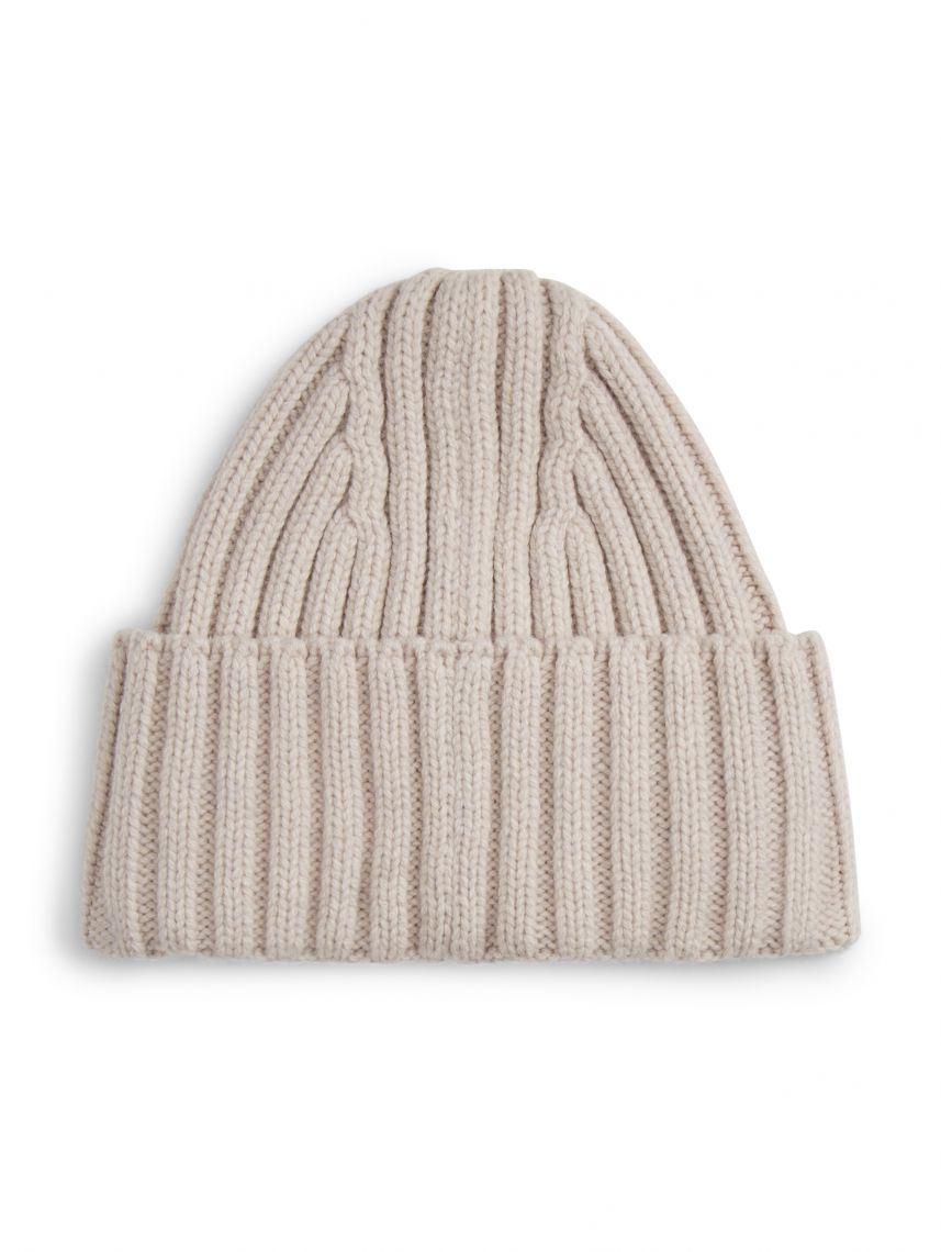 TH CREST FLUFFY BEANIE