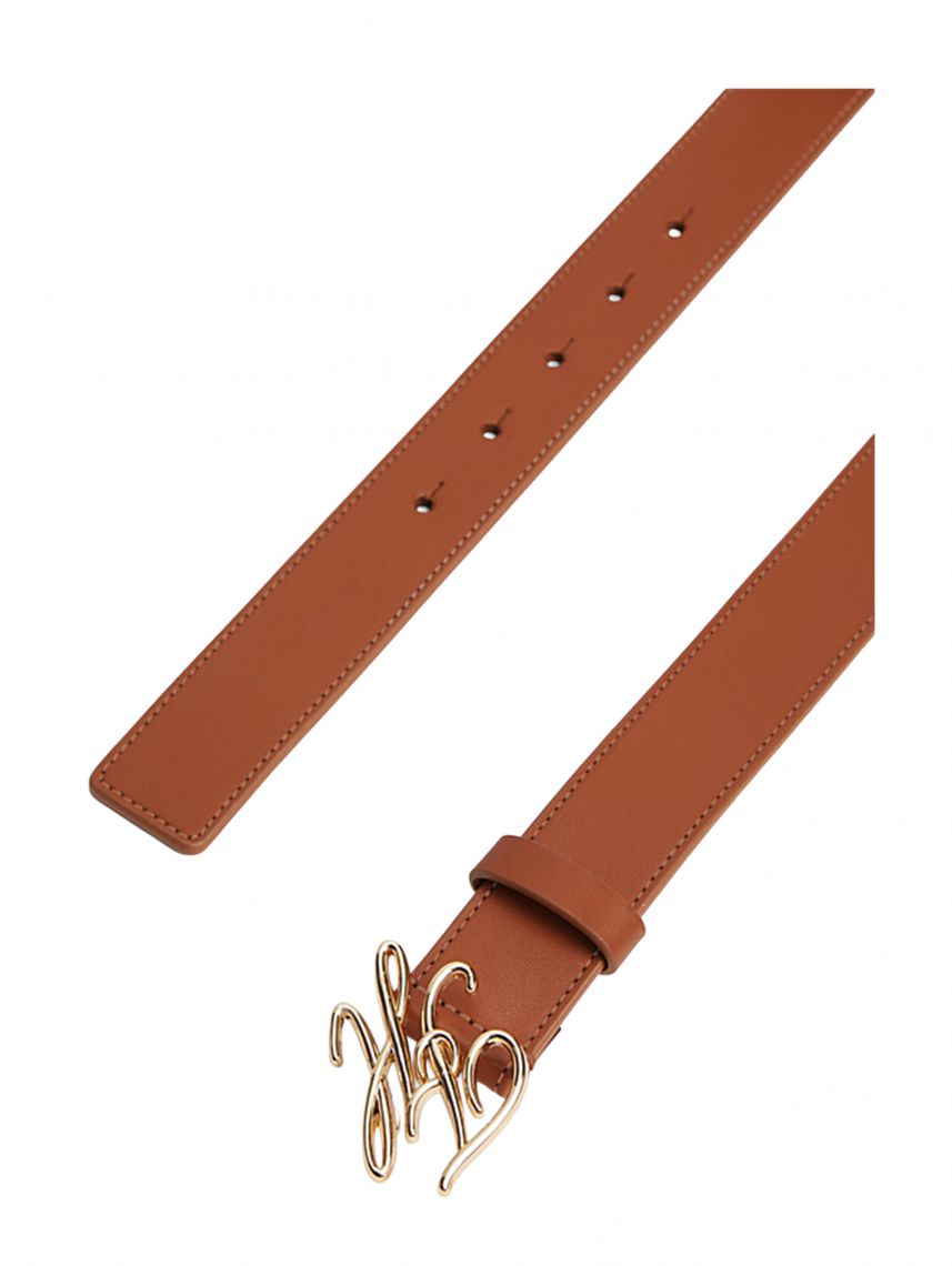 חגורה דמוי עור מבית TOMMY דגם TOM-AW0AW18568-GB8-80