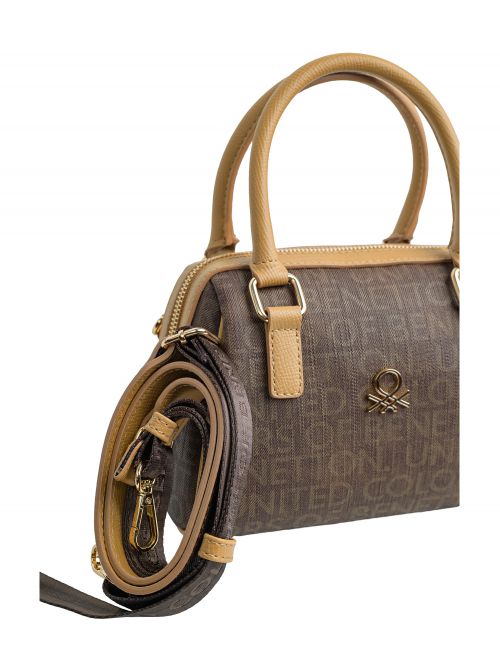 Shoulder Bag Brown-Camel