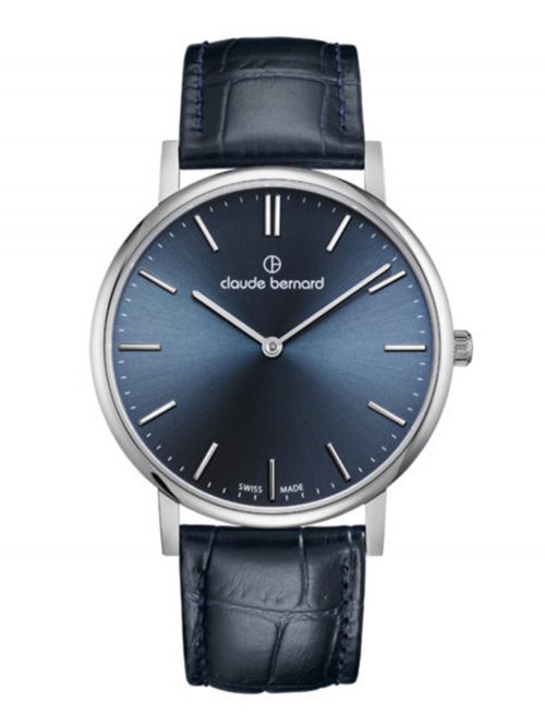 שעון  CLAUDE BERNARD קולקציית  Slim line דגם 202193BUIN
