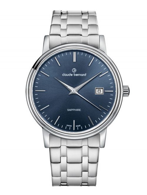 שעון  לגבר CLAUDE BERNARD קולקציית  Classic  דגם 530093MBUIN