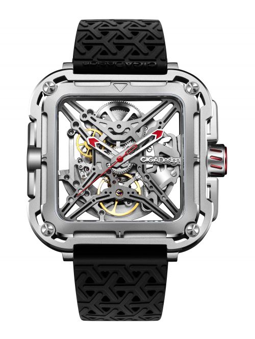 שעון יד CIGA לגבר מקולקציית X Series דגם X011-SISI-W25BK