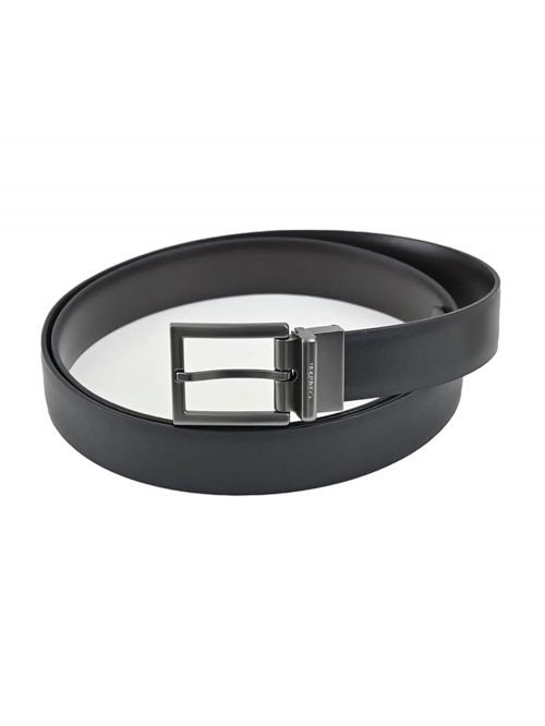 סט חגורת עור 2 אבזמים Calvin Klein דגם  11CK020006-014