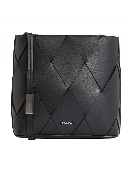 תיק צד דמוי עור לאישה מבית Calvin Klein  דגם K60K612991-BEH