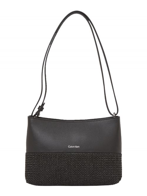 תיק צד דמוי עור לאישה מבית Calvin Klein  דגם K60K613171-PBP