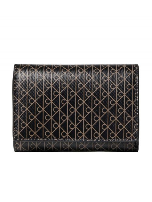 EMBLEM AOP TRIFOLD W/ ZIP POCKET