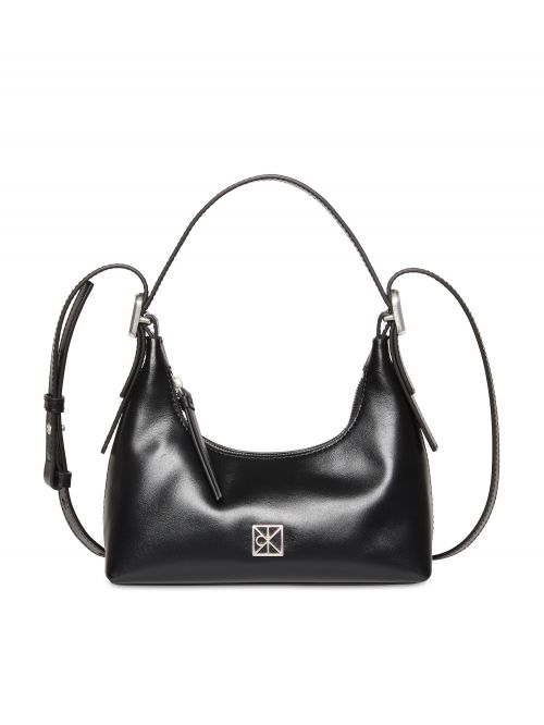 EMBLEM LEATHER MINI SHOULDER BAG