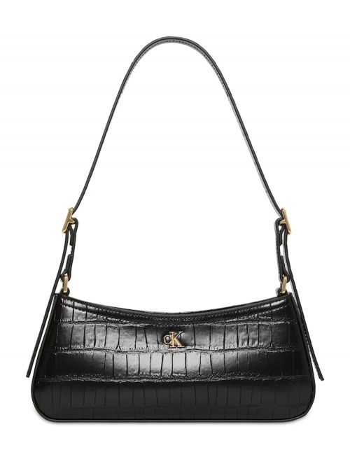 CK CROC SMALL SHOULDER BAG