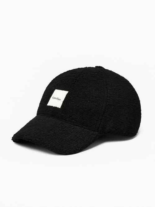BOUCLE w PATCH CAP