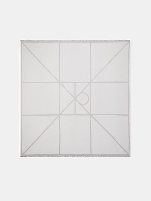 EMBLEM GRAPHIC LW SQUARE SCARF