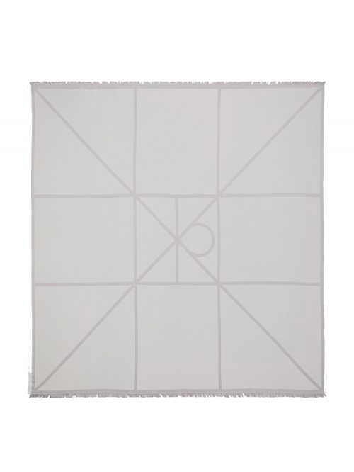 EMBLEM GRAPHIC LW SQUARE SCARF
