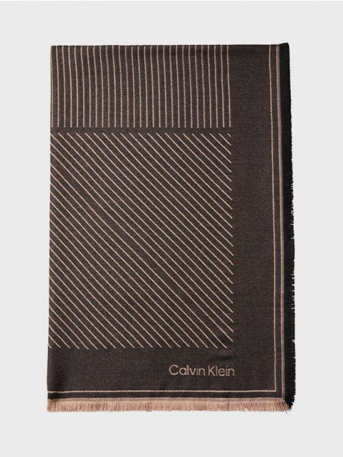 EMBLEM GRAPHIC LW SQUARE SCARF