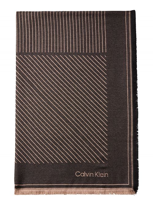 EMBLEM GRAPHIC LW SQUARE SCARF