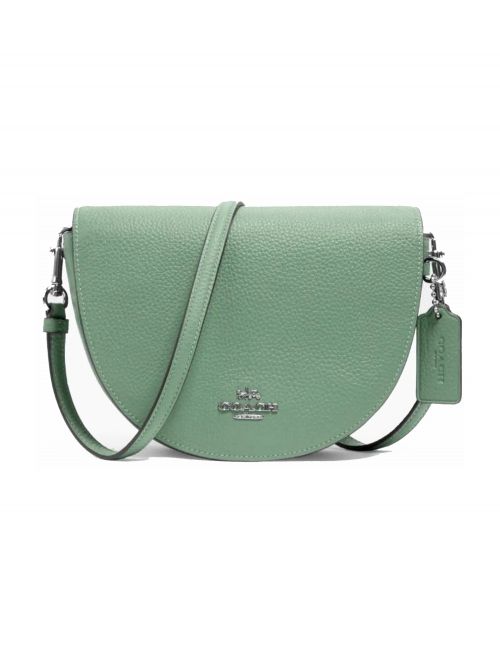 תיק עור לאישה מבית COACH דגם C1432-GRN