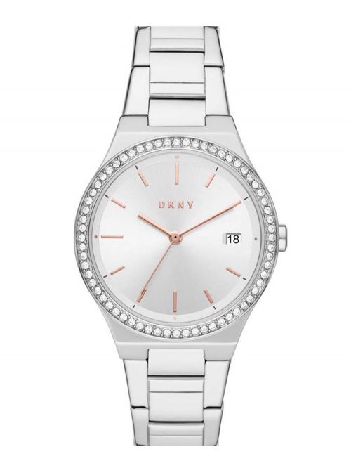 שעון יד DKNY לאישה עם רצועת מתכת דגם NY2926