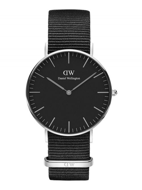 שעון יד לאישה מבית DANIEL WELLINGTON רצועת בד דגם DW00100151