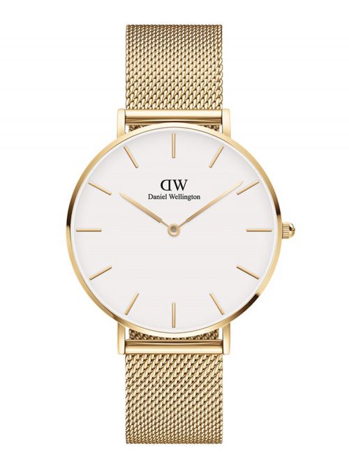 שעון יד לאישה מבית  DANIEL WELLINGTON  בצבע זהב דגם DW00100346