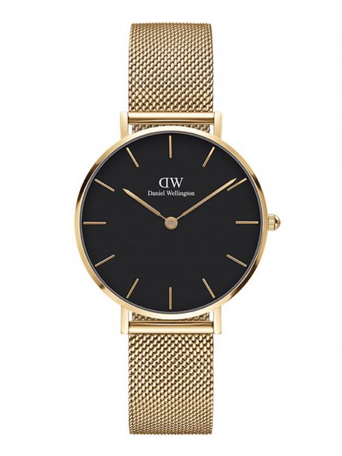 שעון יד לאישה מבית  DANIEL WELLINGTON  בצבע זהב דגם DW00100347