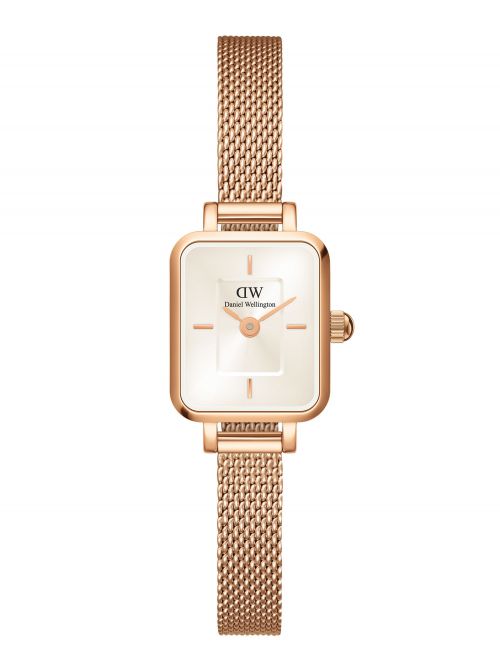 שעון יד לאישה מבית Daniel Wellington מקולקציית Quadro Mini Melrose דגם DW00100651