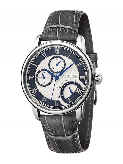 שעון יד EARNSHAW לגבר עם רצועת עור דגם 8104-03