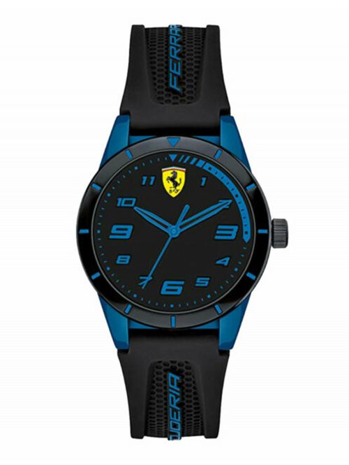 שעון יד לנער FERRARI רצועת סיליקון   דגם 0860007