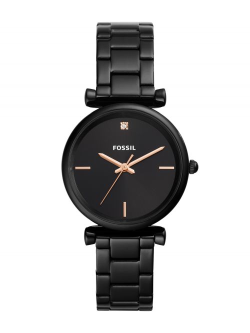 שעון יד FOSSIL לאישה קולקציית CARLIE עם רצועת מתכת דגם ES4442