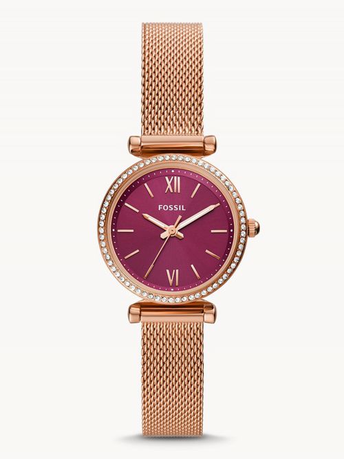 שעון לאישה  FOSSIL קולקציית  CARLIE MINIE דגם ES5011