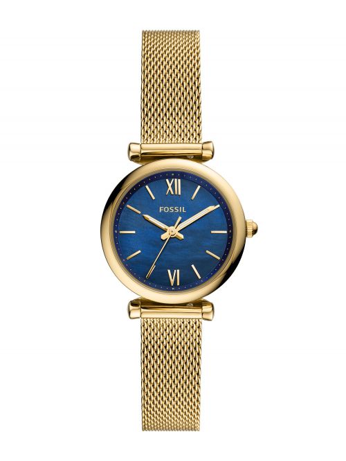 שעון יד נשים FOSSIL בצבע צהב דגם ES5020