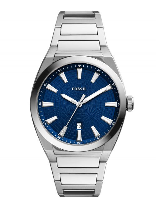 שעון יד FOSSIL לגבר עם רצועת מתכת דגם FS5822