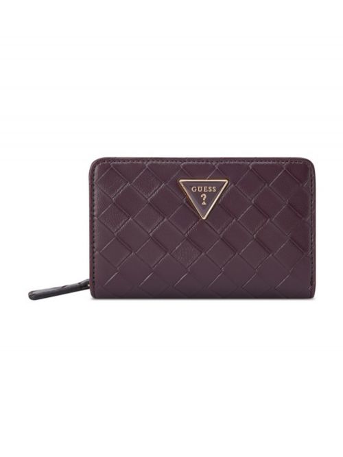 ארנק דמוי עור GUESS קולקציית WELLS  FRENCH WALLET דגם G-A2586147-BBY